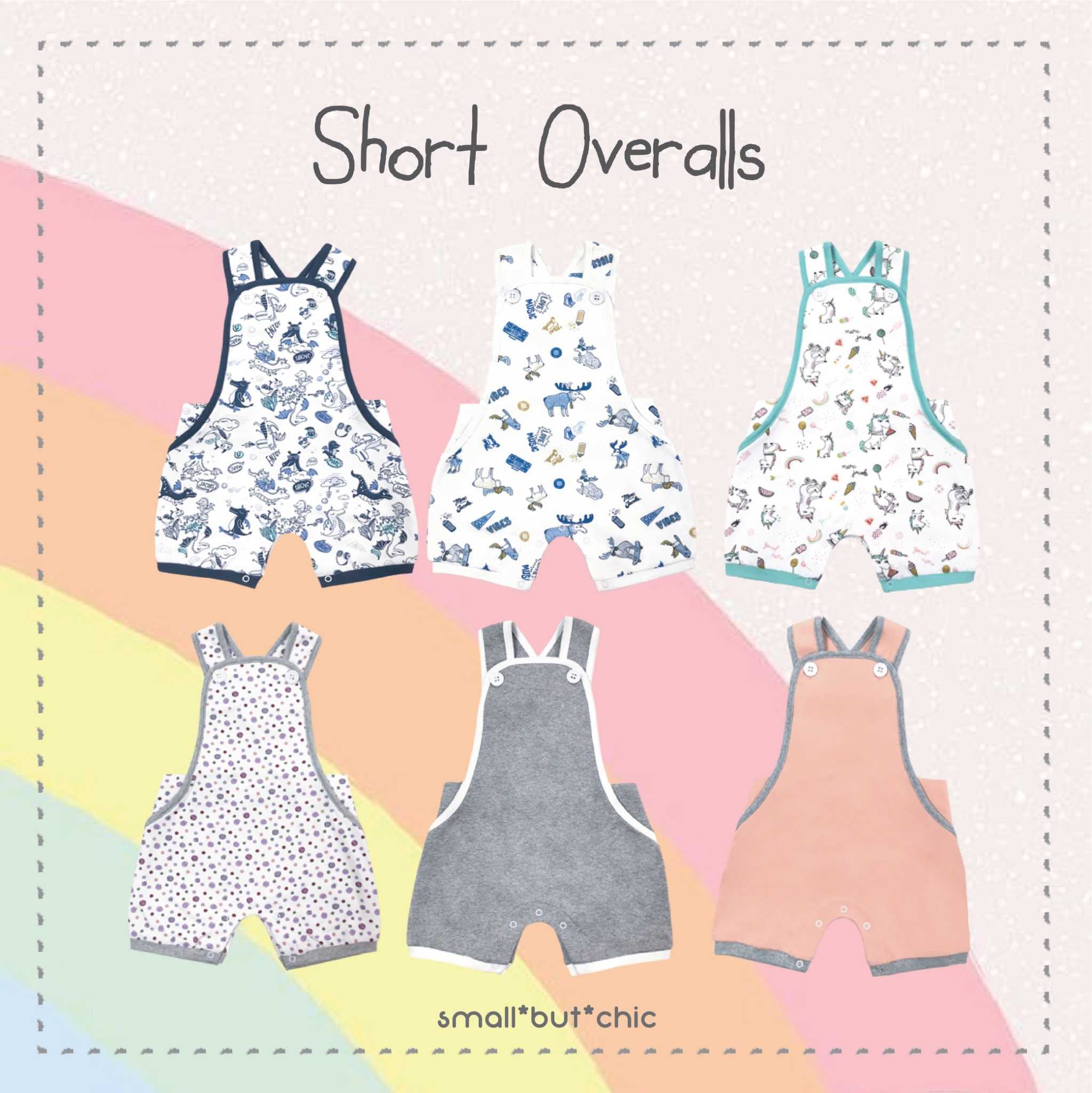 Baby Overall เอี๊ยมขาสั้น(BS-303)