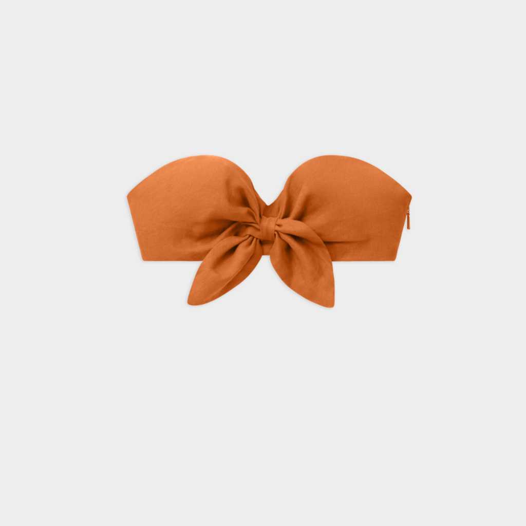 เสื้อเกาะอกรุ่น RUBER ORANGE