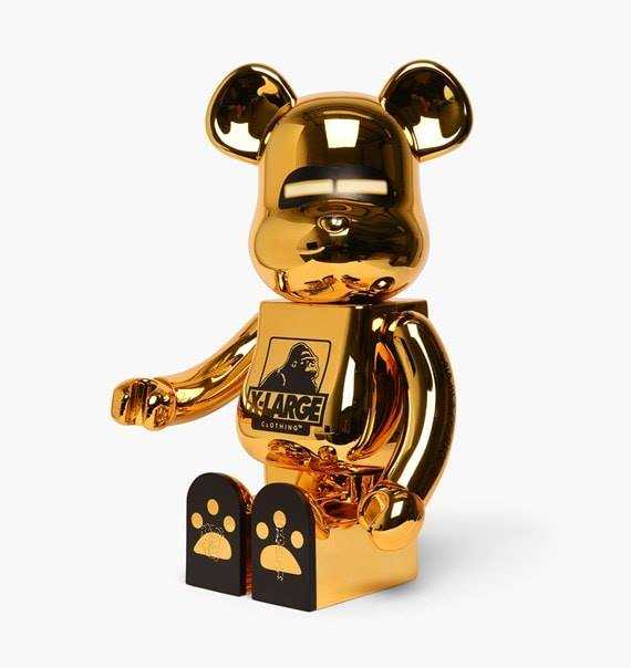 Be@rbrick X-Large x Sorayama Gold 1000%