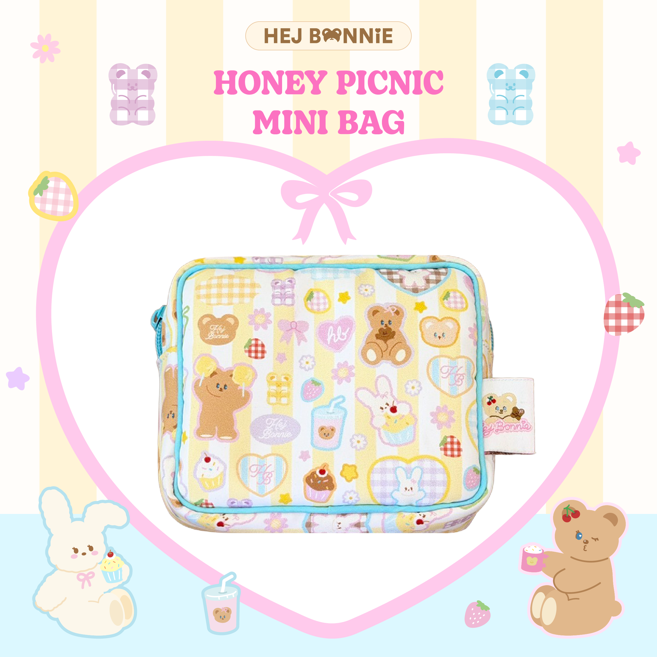 Honey Picnic Mini Bag | Hej Bonnie Official