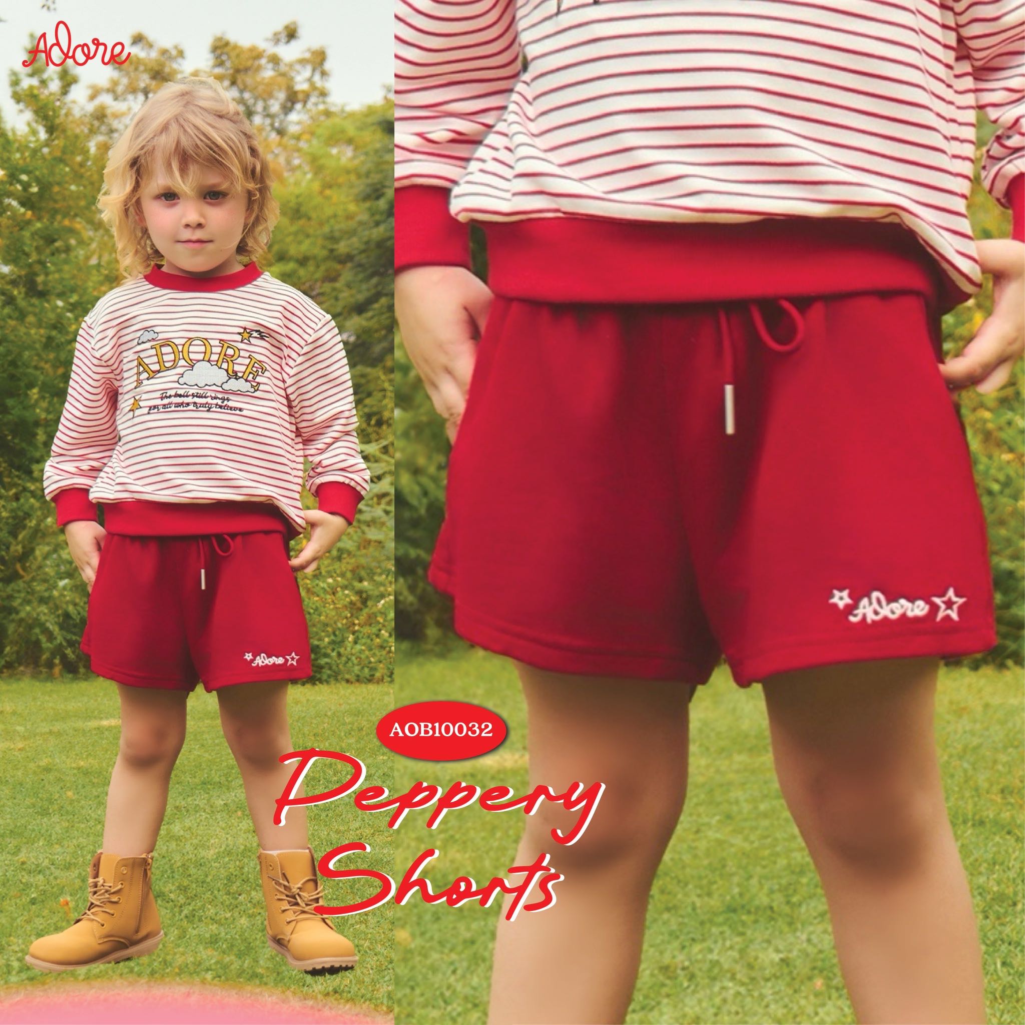 ADORE2112 AOB10032 : PEPPERY SHORTS