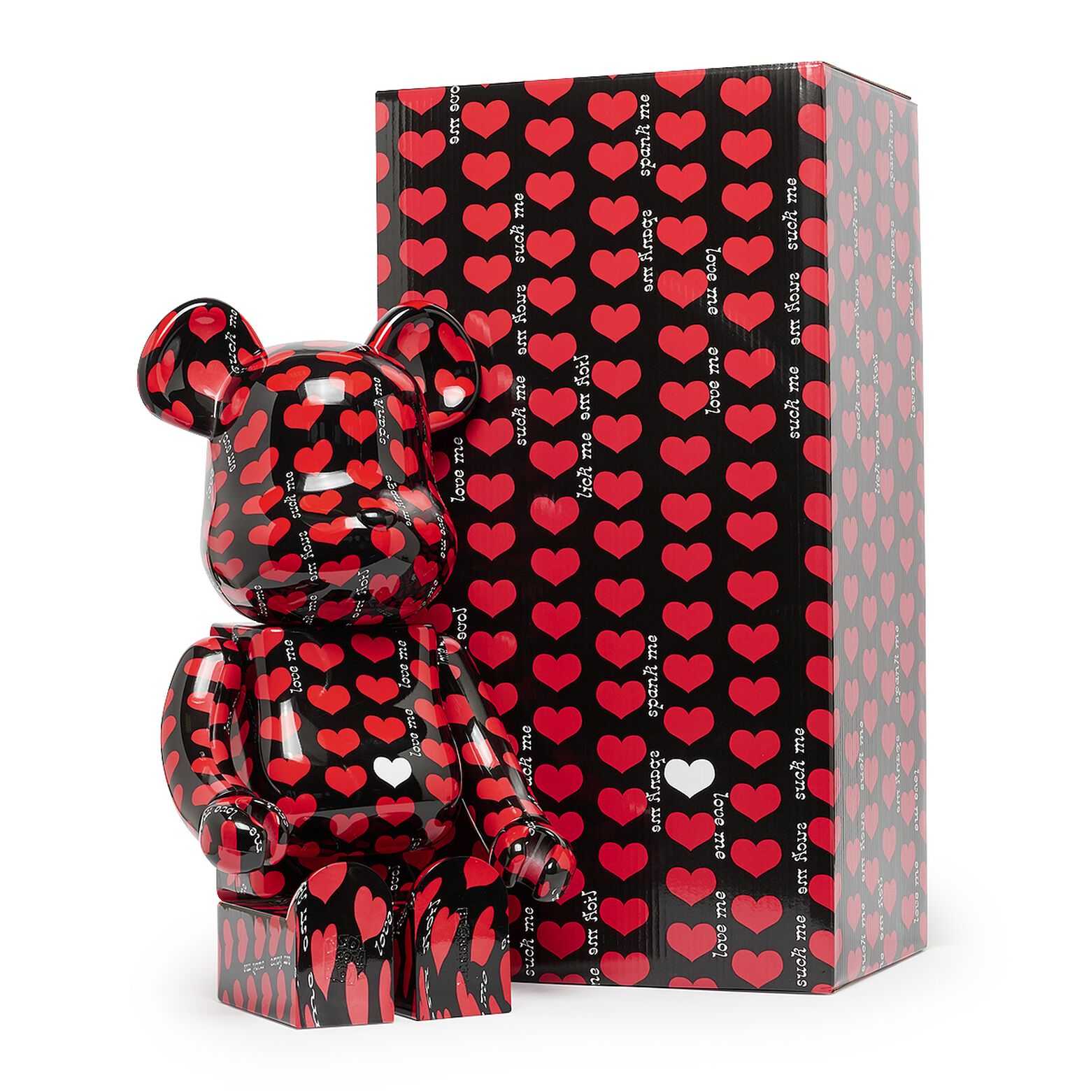 BE@RBRICK Amplifier Hide X-Japan Black Heart 1000％
