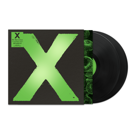 『PRE-ORDER』(Vinyl) ED SHEERAN 「X」 (10TH ANNIVERSARY EDITION) [2LP BLACK VINYL] [Analog]