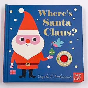 บอร์ดบุคลูกเล่นจ๊ะเอ๋ Where's Santa Claus