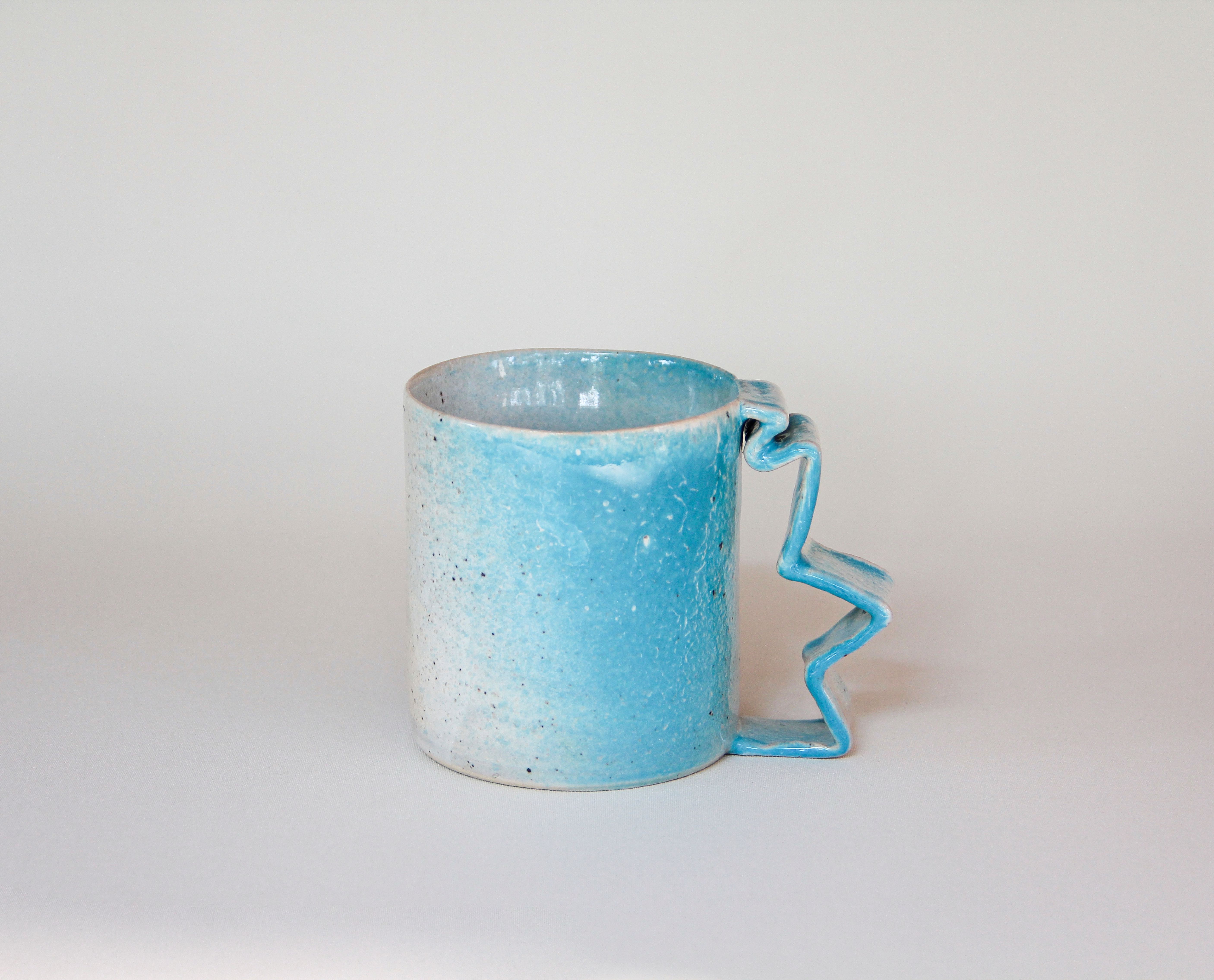 Turquoise Shaky Mug