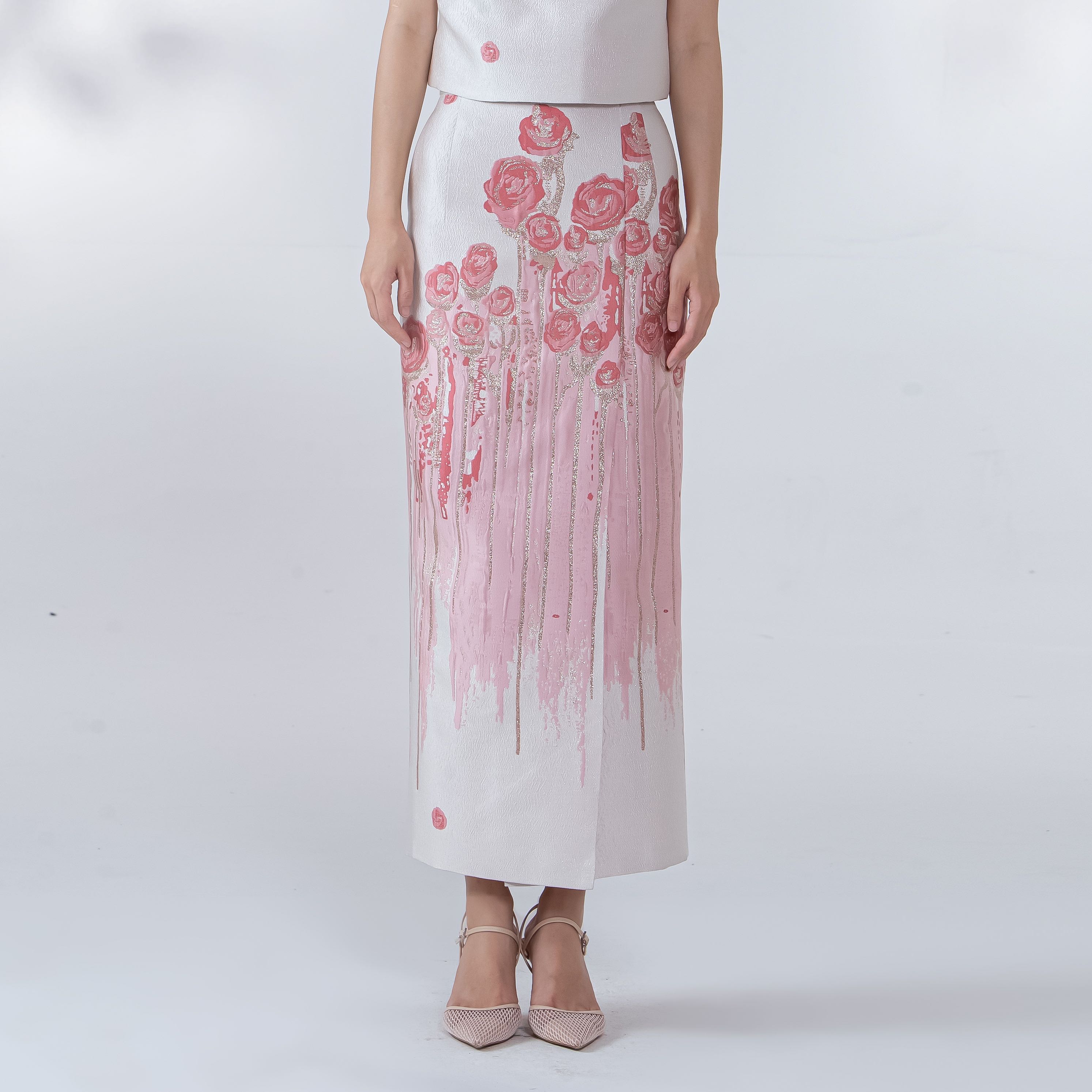 Wrapped Long Skirt