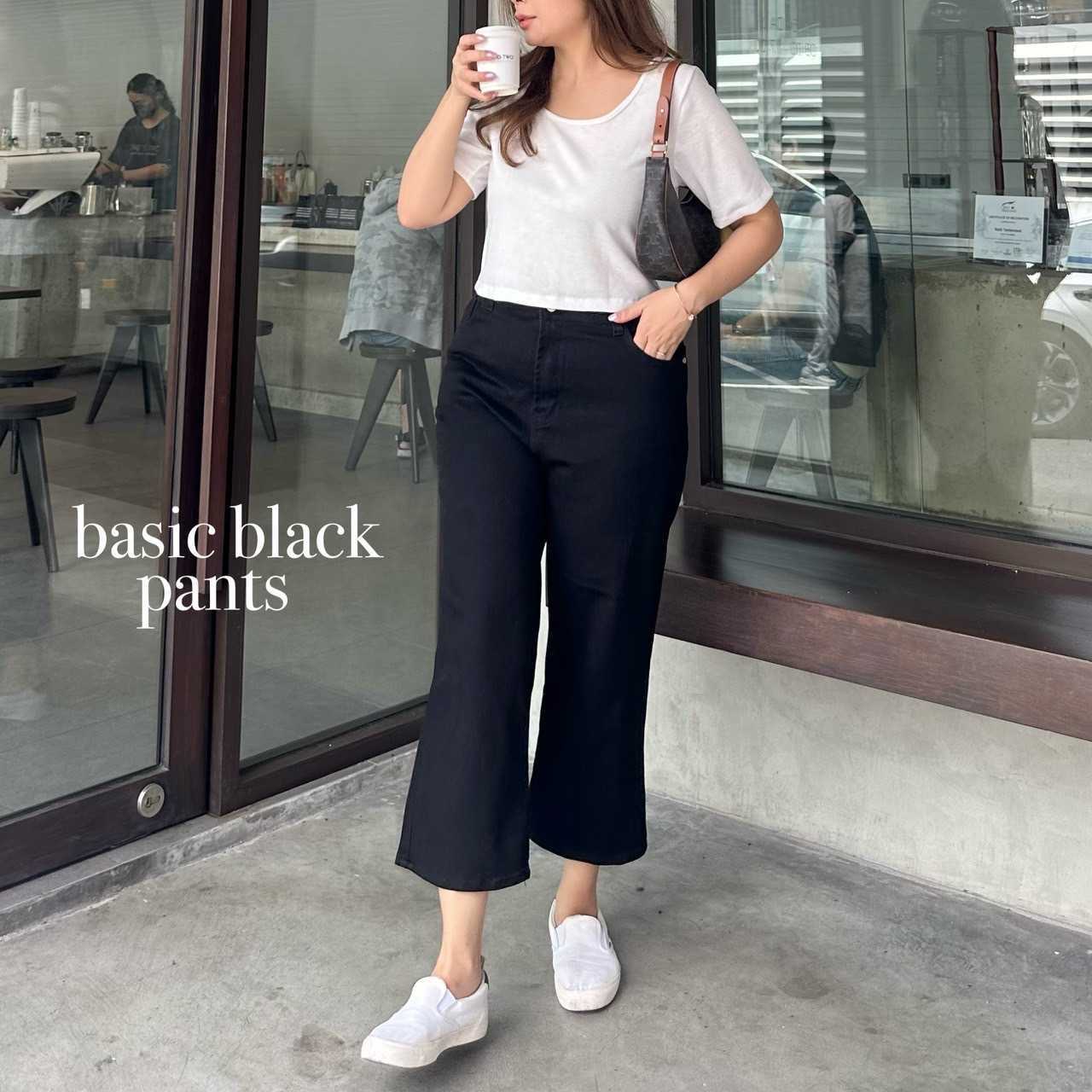 Basic black pants