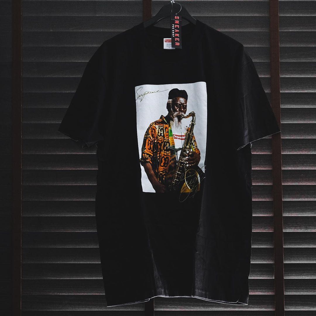 Supreme Pharoah Sanders Tee Black