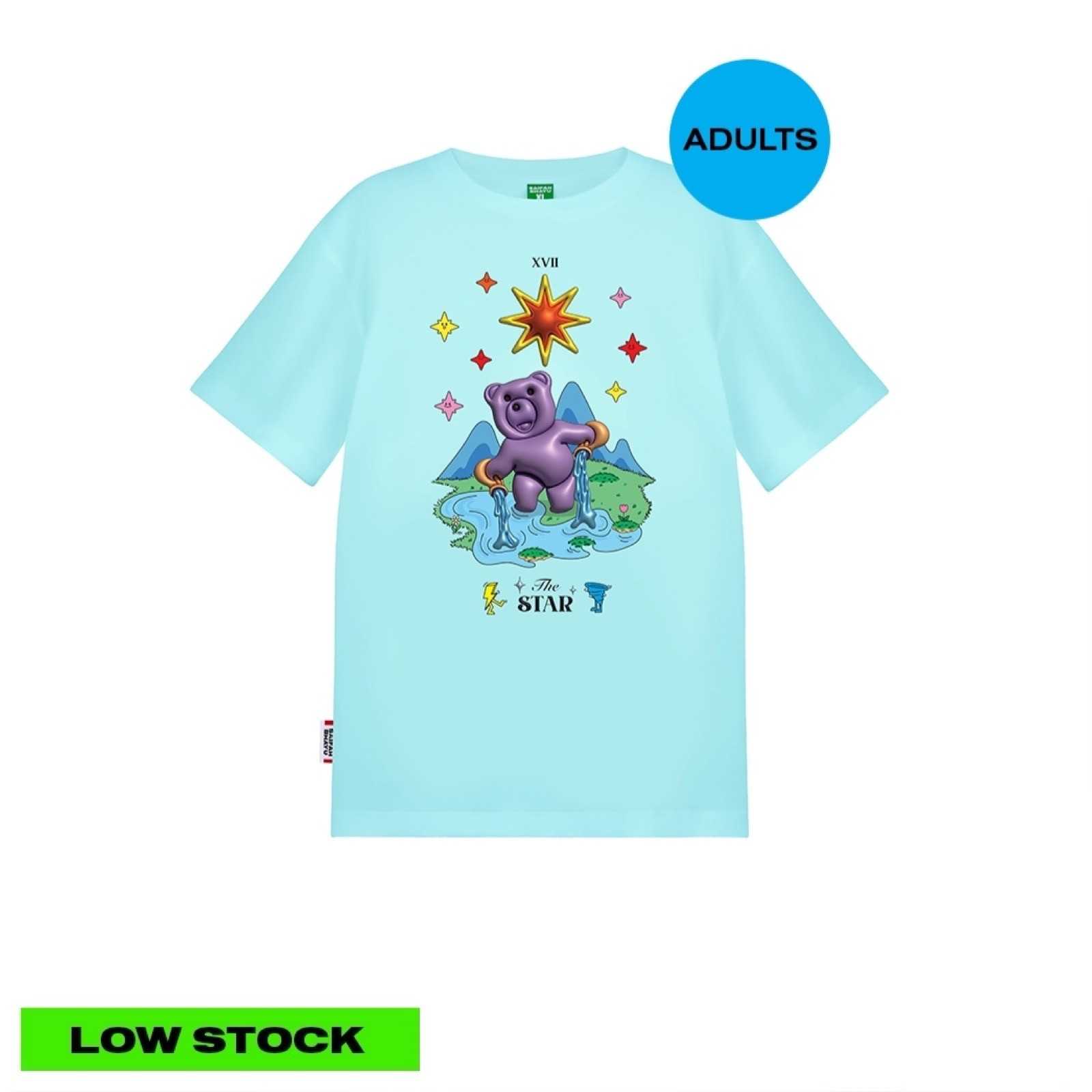 (DROP 2) THE STAR – BLUE (ADULTS) (SIZE S พร้อมส่ง/ SIZE M-XXL PRE-ORDER พร้อมส่ง 9 ก.ค.)