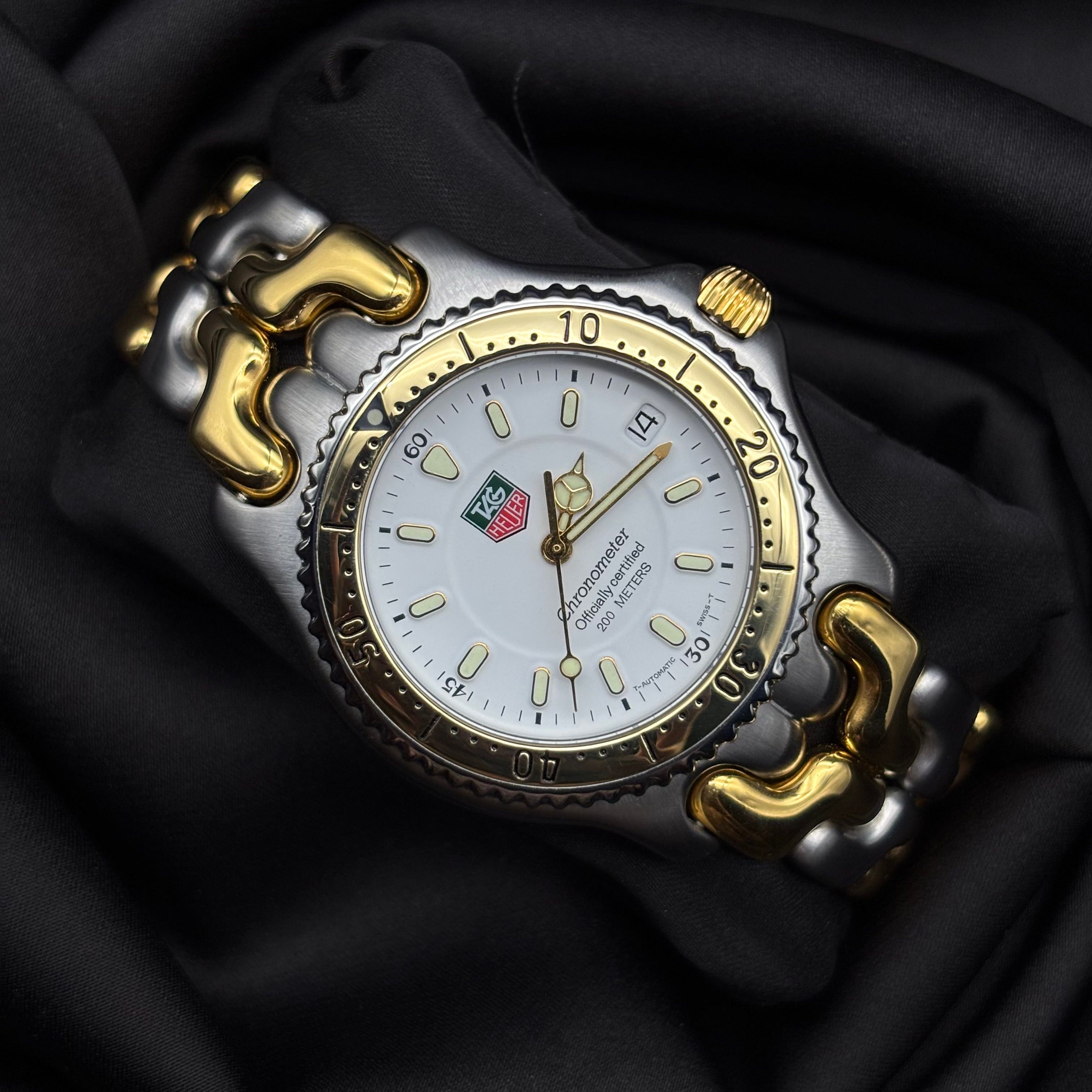 Tag Heuer King 18k ก้างปลา 2ชั้น Auto