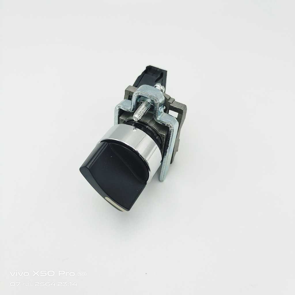 MODEL: XB4-BD SELECTOR RETURN SWITCH 22MM.2P/3P,สวิตซ์ลูกศร22มิลแบบรีเทิร์น(เด้งกลับ)