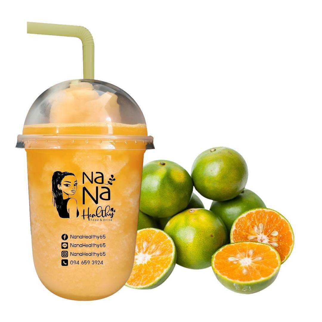 น้ำส้มปั่น / Orange Smoothie