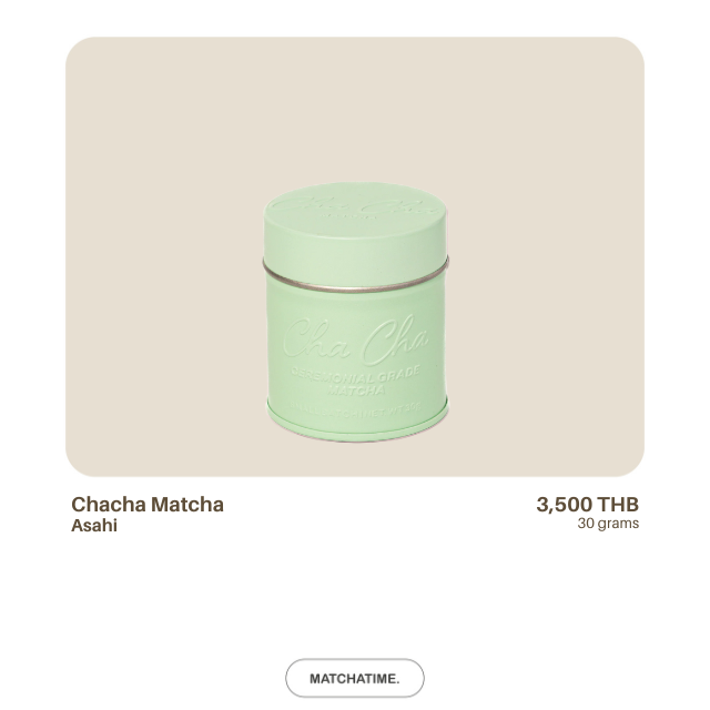 Chacha matcha Asahi