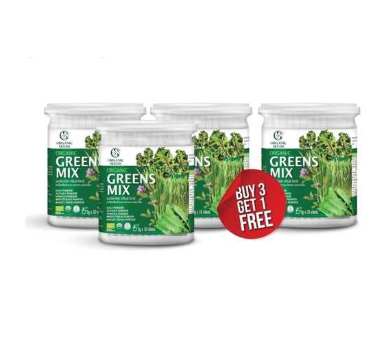 Greens mix 3 free 1 (ปกติ 1400.- ลดเหลือ 1050.-)