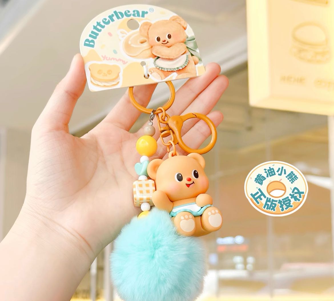 พวงกุญแจ Butterbear ลิขสิทธิ์แท้จากจีนนะคะ 🫶🏻 ด้อมน้องเนย ห้ามพลาดค่าา 🤍