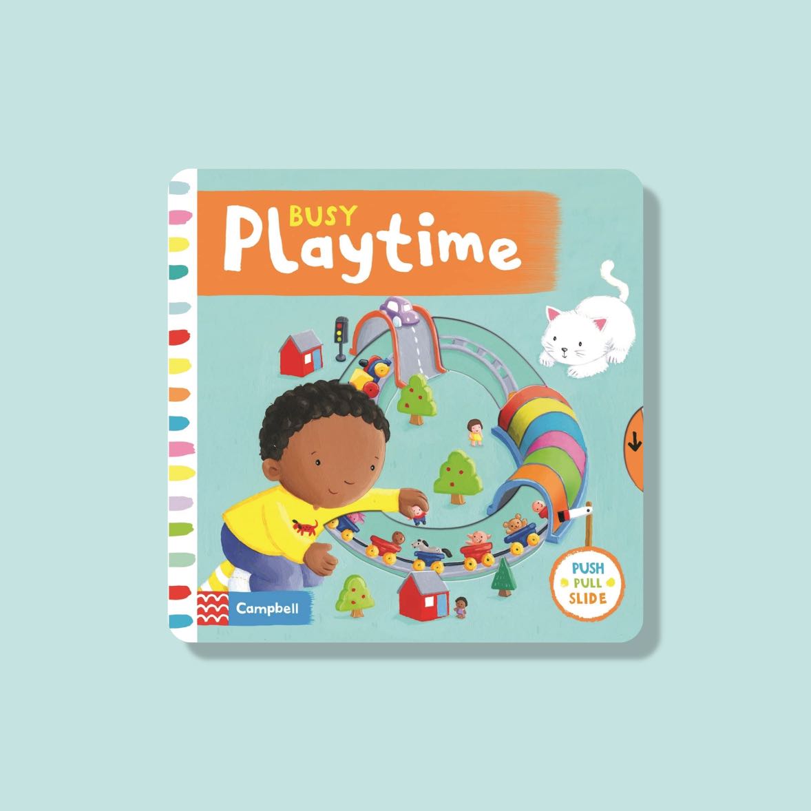 Busy: Playtime 🧩🧸 หนังสือเด็ก บอร์ดบุ๊คกิจกรรม ภาษาอังกฤษ