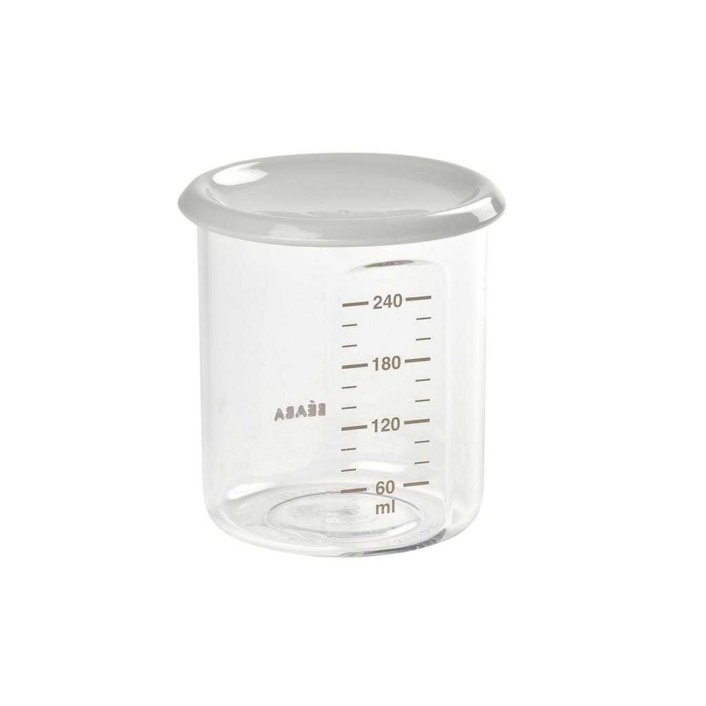 BEABA กระปุก Tritan Maxi Portion 240 ml GREY