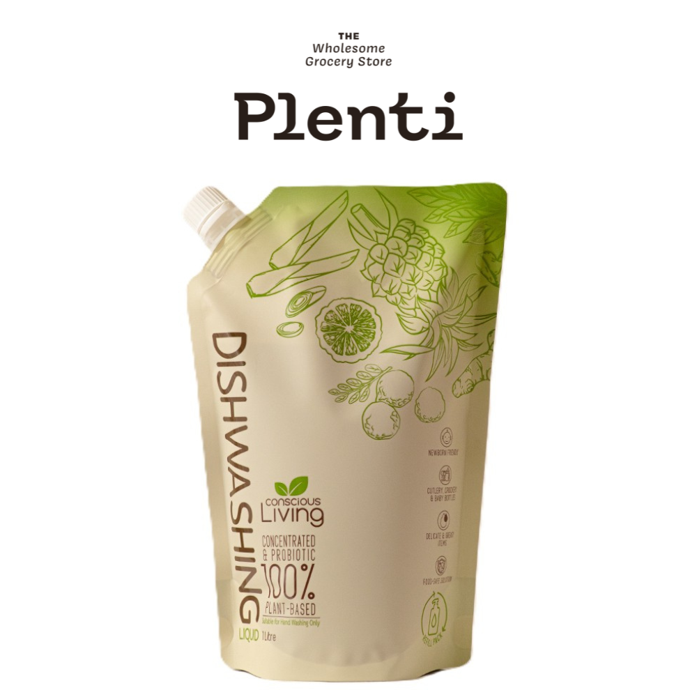 Refill Dish Soap 1Liter 100% Plant Based - Conscious Living