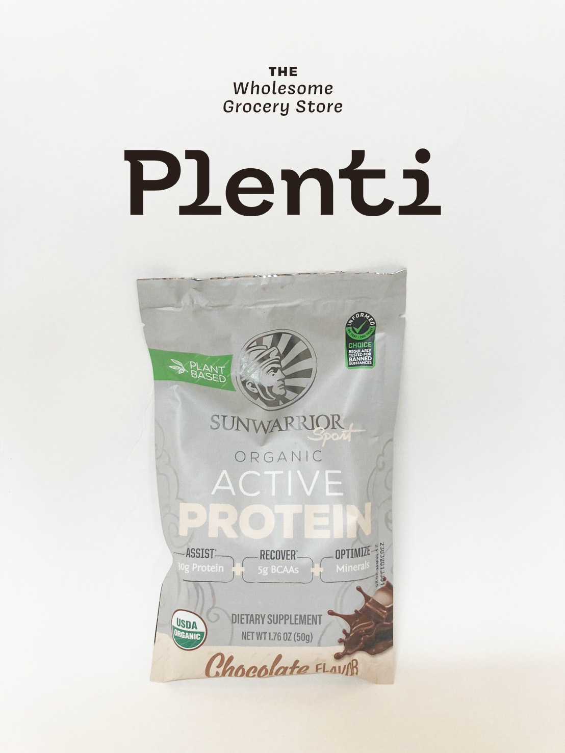 Active Protein Vanilla – (Sachet 50g) Sunwarrior