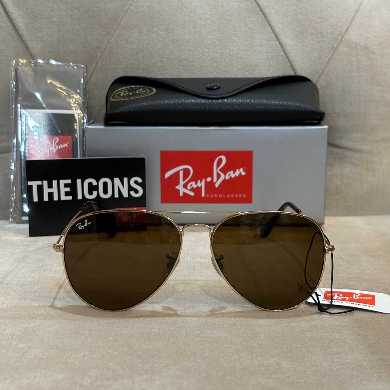 Ray-Ban  AVIATOR LARGE METAL RB3026 ไซส์ 62