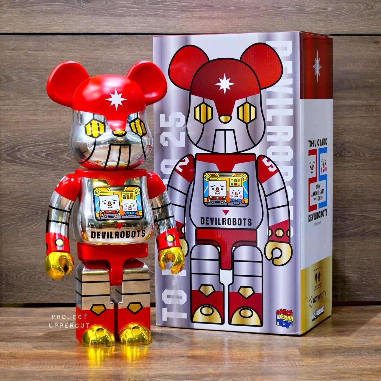 BE@RBRICK 1000% Devilrobots TO-FU ROBO [New]