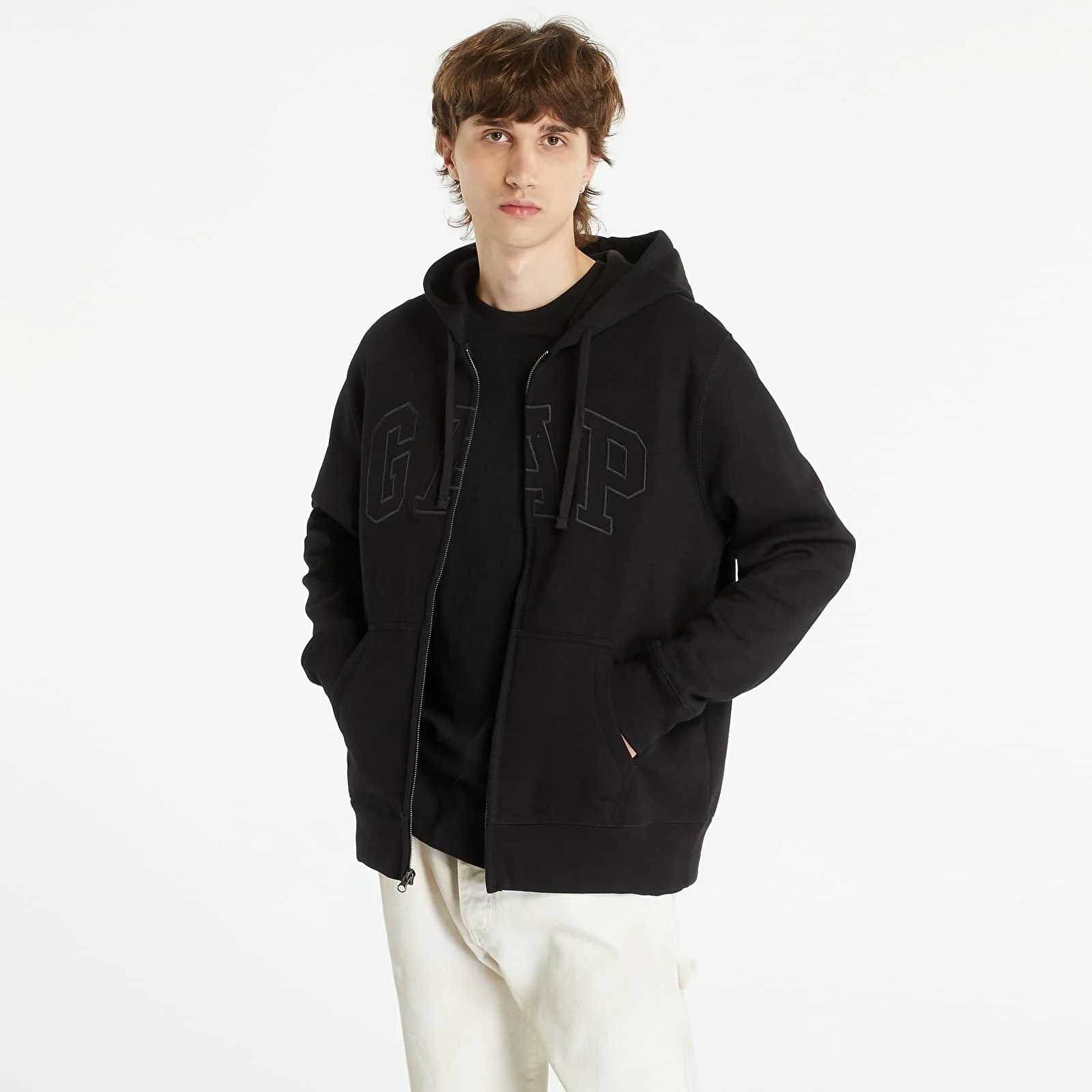 GAP Logo Zip Up Hoodie