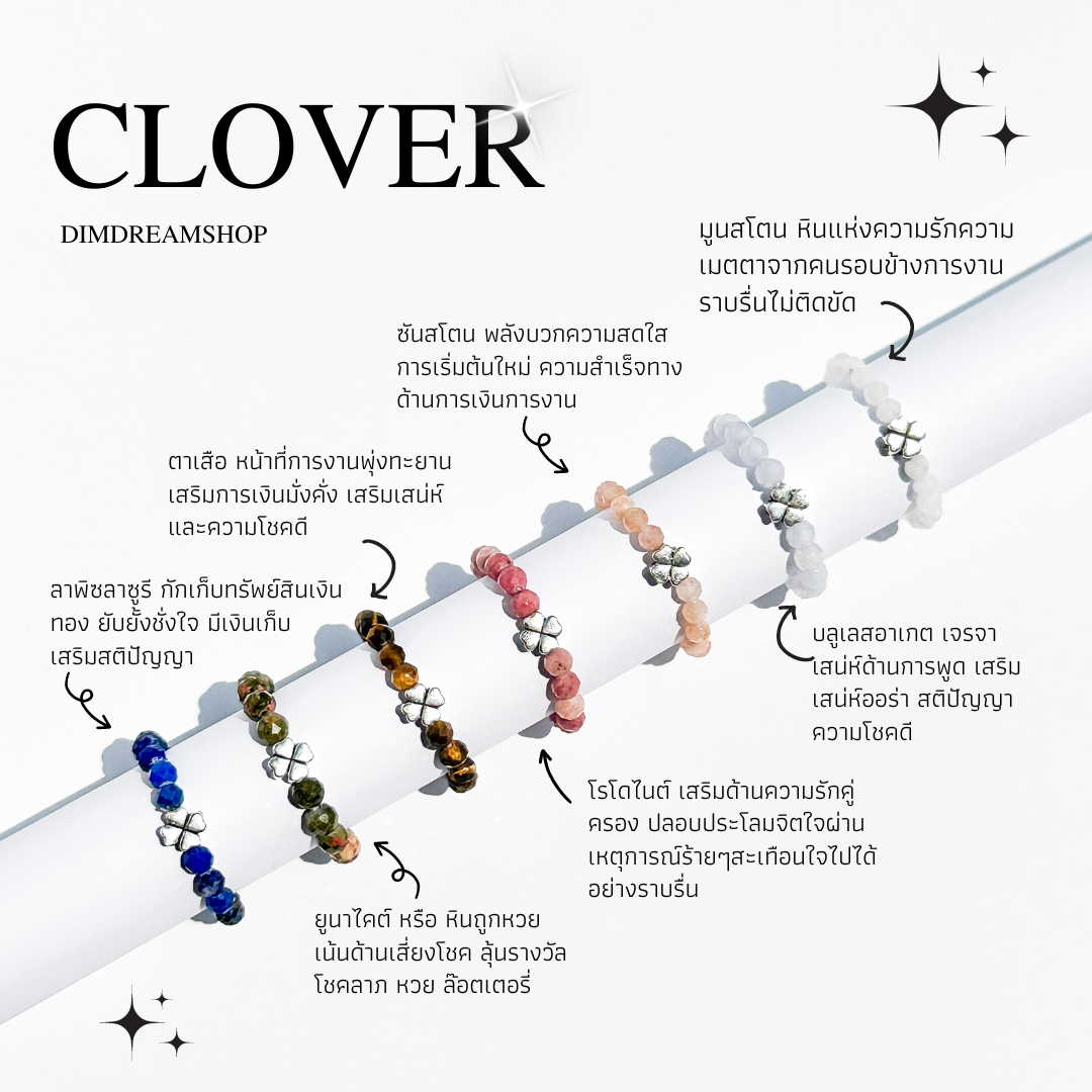NEW แหวนนำโชครุ่น CLOVER