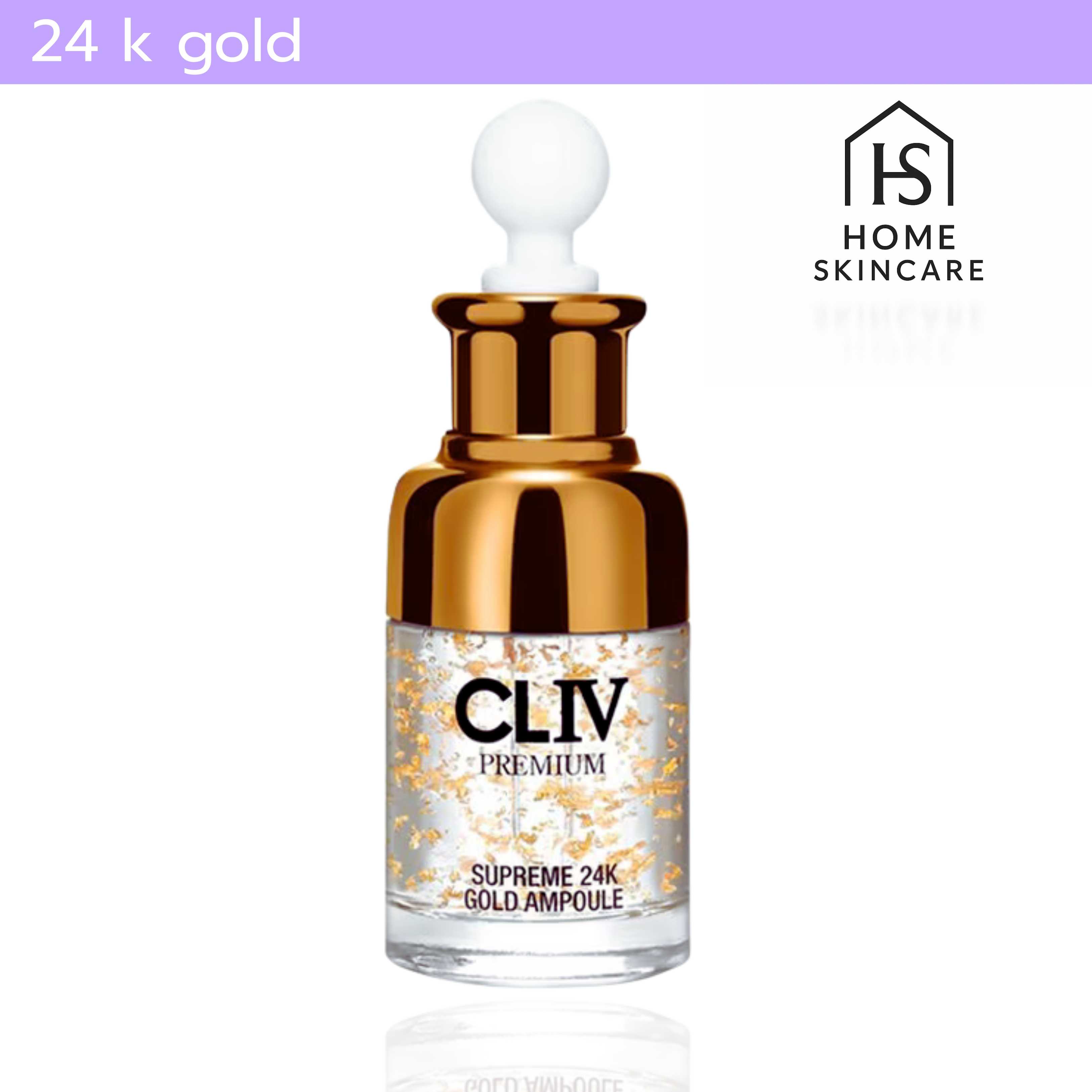 แอมพลู ปลอบประโลมผิว ให้ดูอ่อนเยาว์ ขาวกระจ่างใส Supreme 24K Gold Ampoule 50ml.(ของแท้💯)