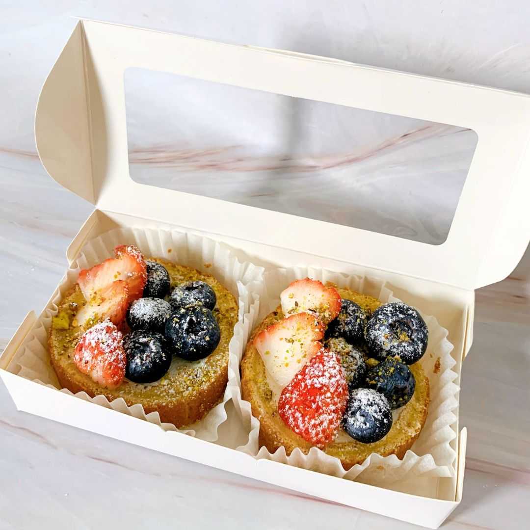 Mix Fruit Roll Cake 2pcs【Gluten Free】