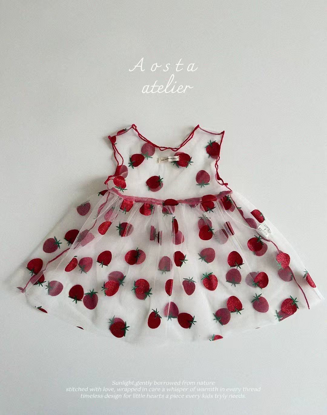Lace Strawberry Dress (pre-order)