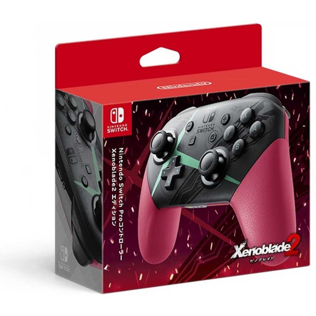 [+..••] NSW NINTENDO SWITCH PRO CONTROLLER [XENOBLADE 2 EDITION] (JAPAN)[C4902370537734]