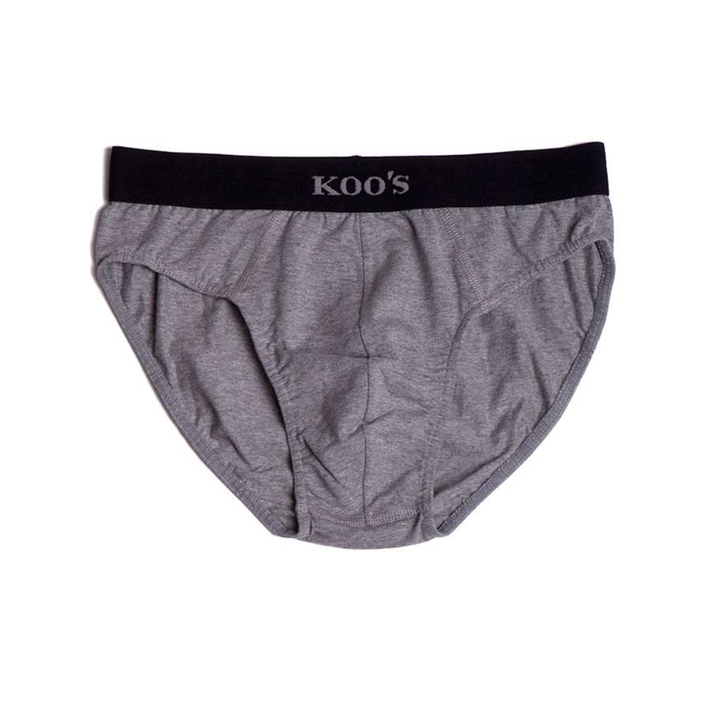 กางเกงในชาย บรีฟ Signature Stretch Brief - Grey Melange