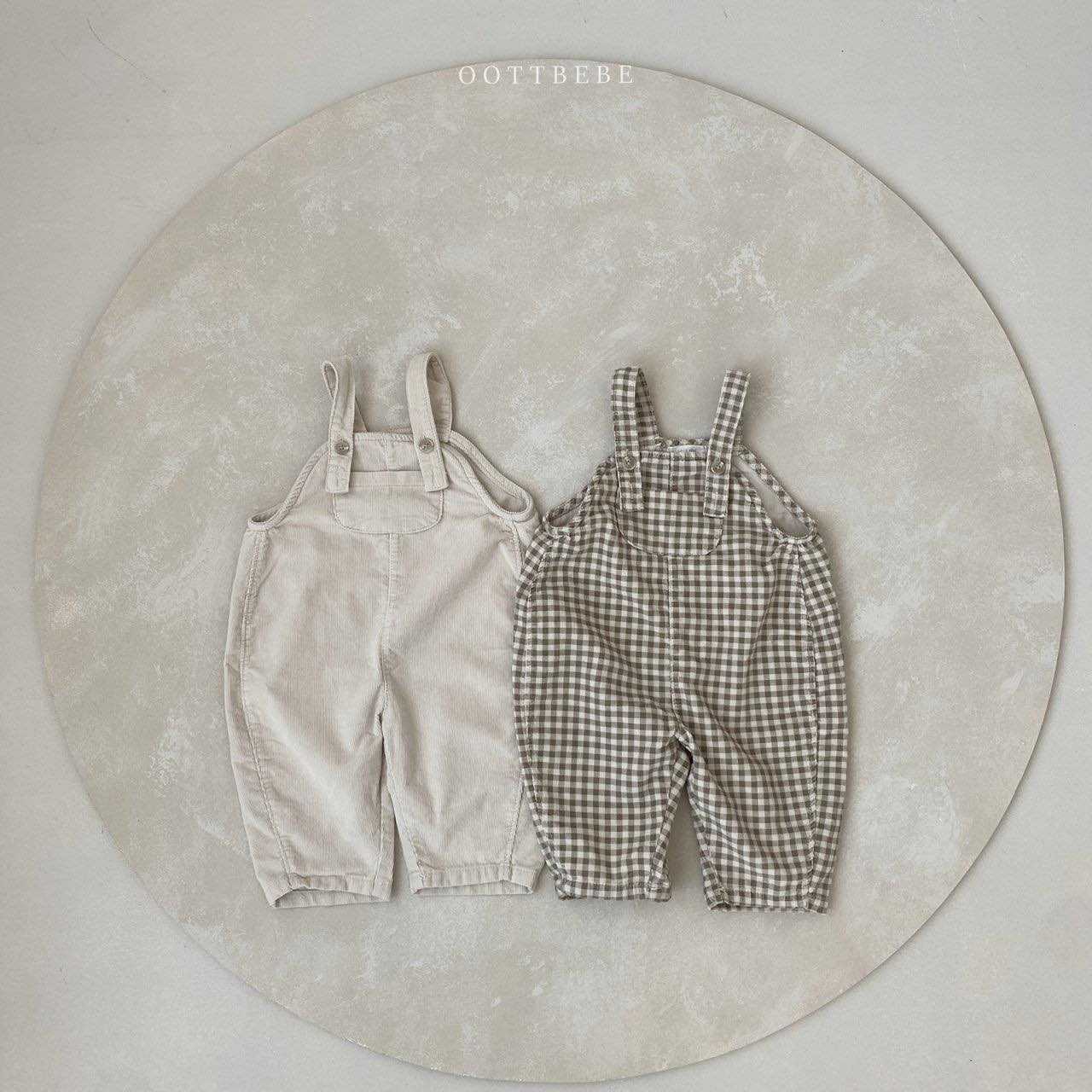 Corduroy Overalls(เฉพาะเอี๊ยม)