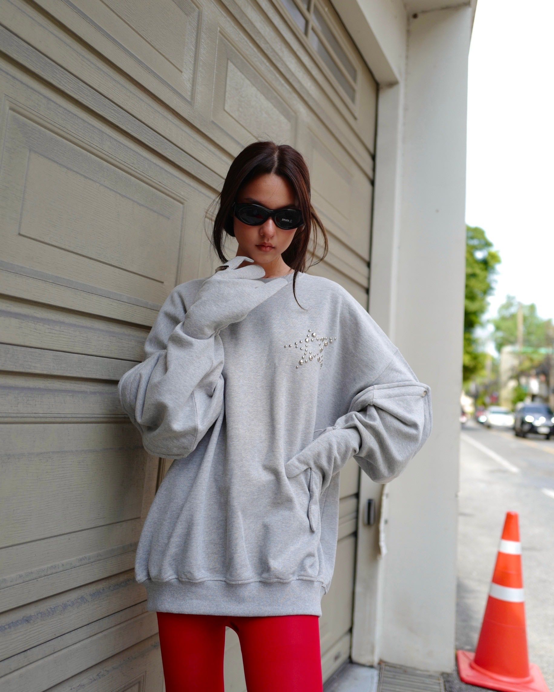 SALE Leje ÉTOILE  Glove Sweatshirt - Gray