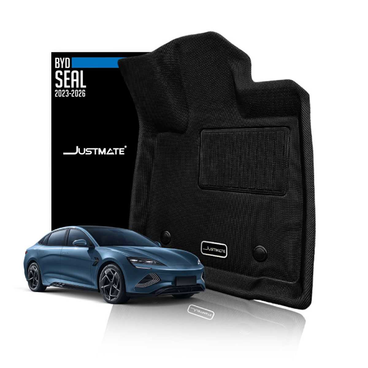 [JUSTMATE] BYD พรมปูพื้นรถยนต์ SEAL 2023 - 2026