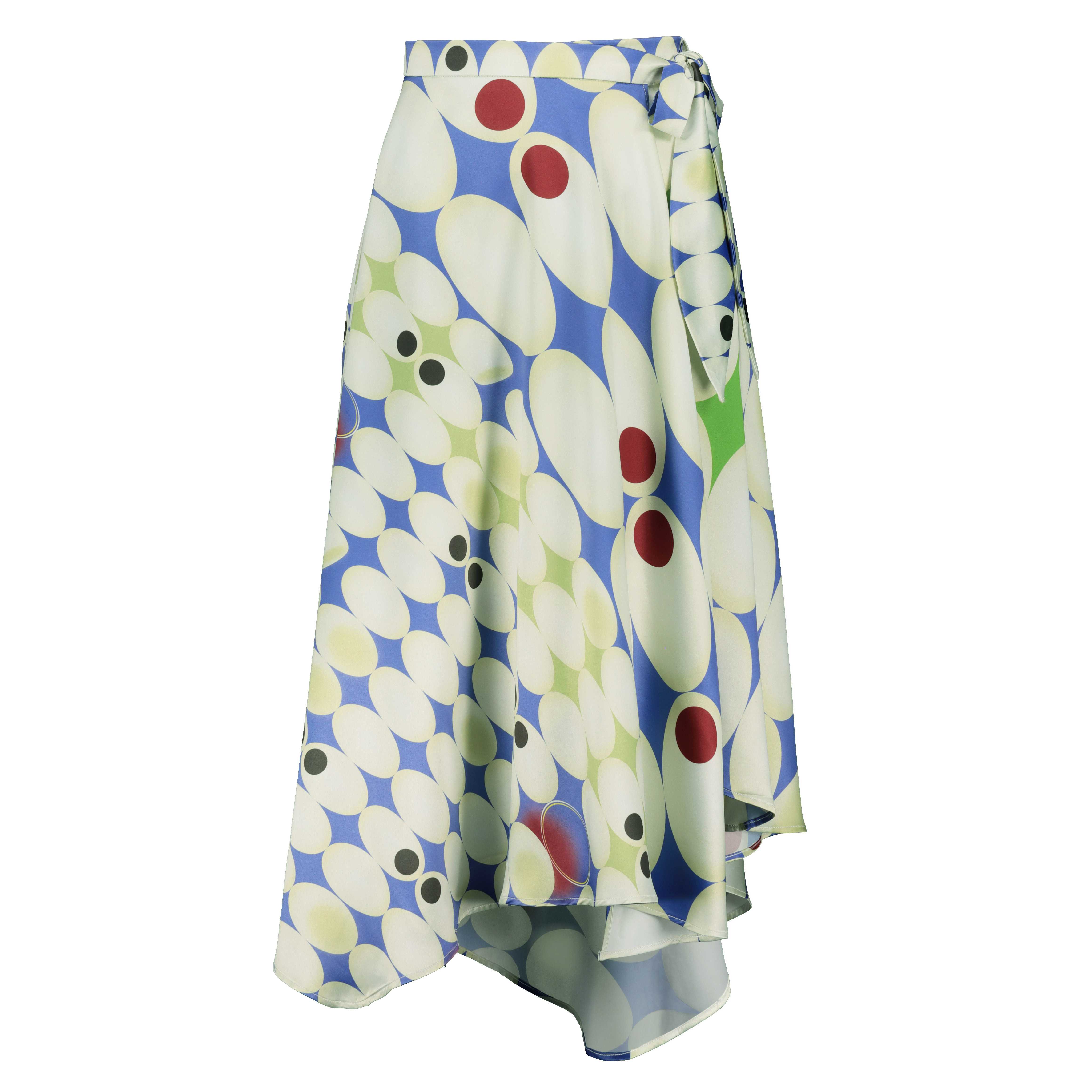 Sparkling Oval Wrap Skirt