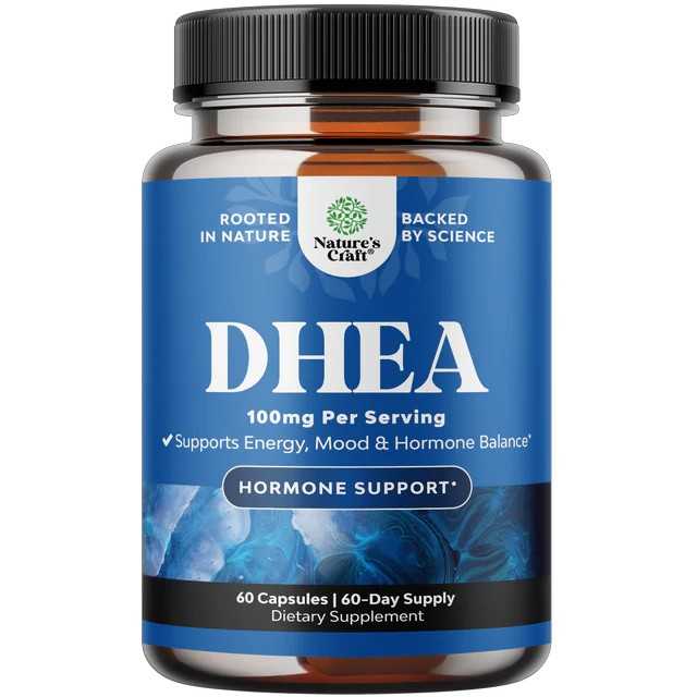 DHEA 100mg 60 capsules  ,Hormone support