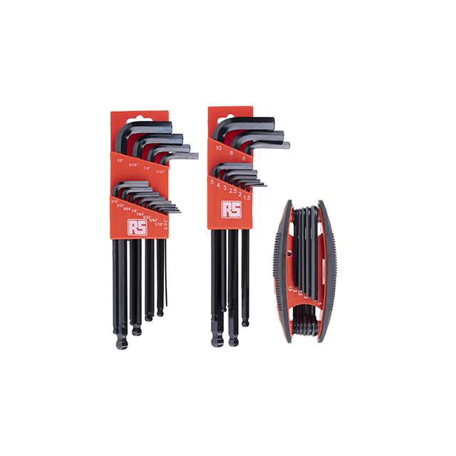 HT-RS PRO 33 piece L Shape Imperial, Metric Hex Key Set, 1.5 to 10mm