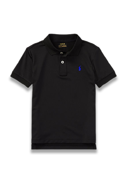 Performance Jersey Polo Shirt (Black)
