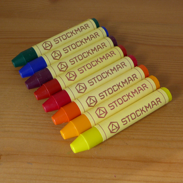 สีเทียน ขี้ผึ้งแบบแท่ง สีเดี่ยว Stockmar Wax Stick Crayons - Single Colour ชุดที่2