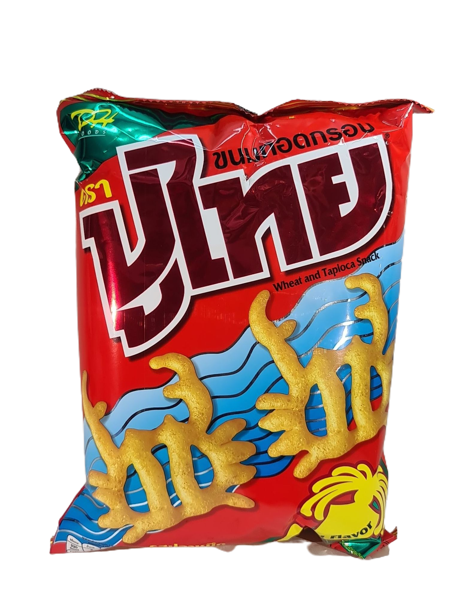 ขนม ทอดกรอบ ปูไทย รสปลาหมึก 
