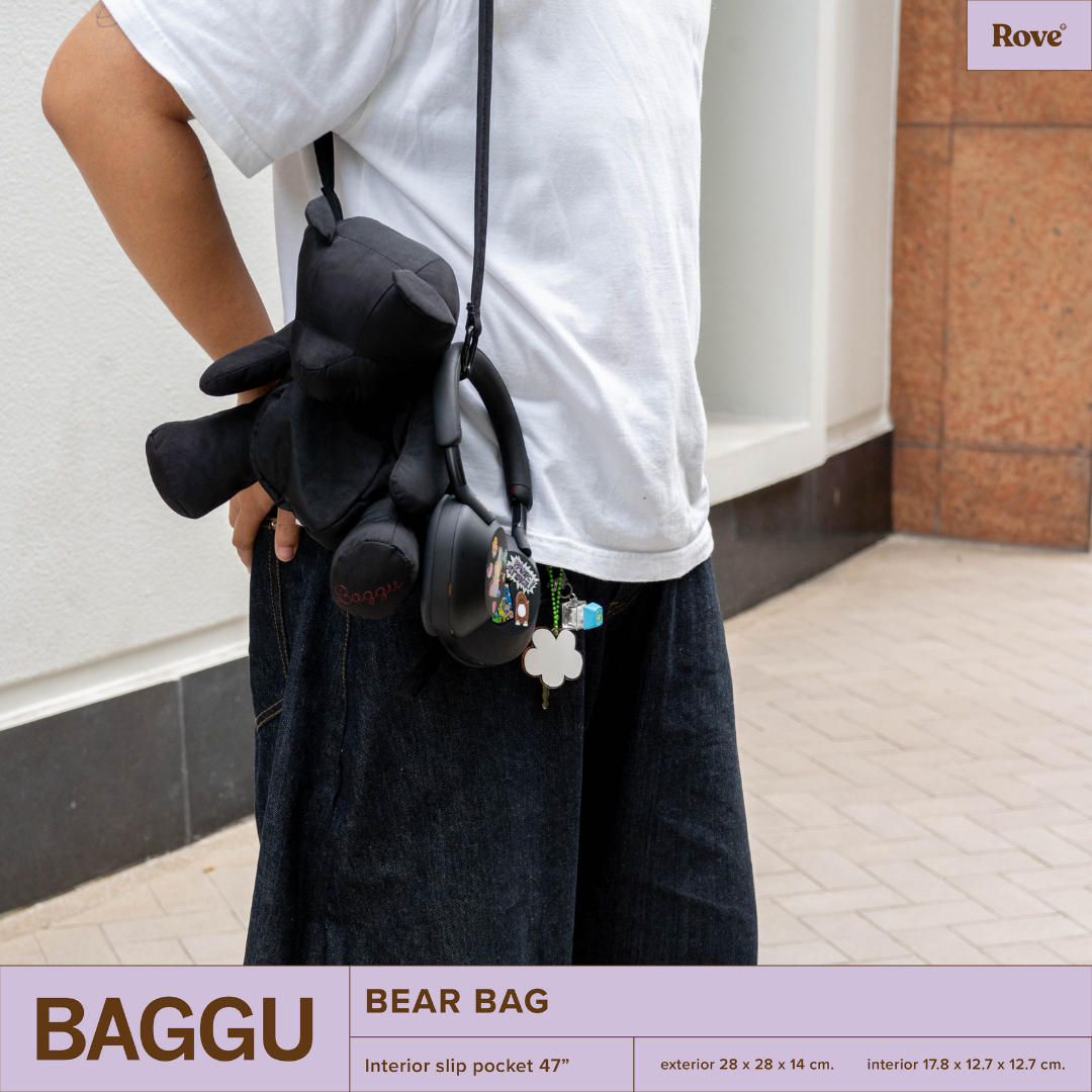 BAGGU Bear Bag - Black