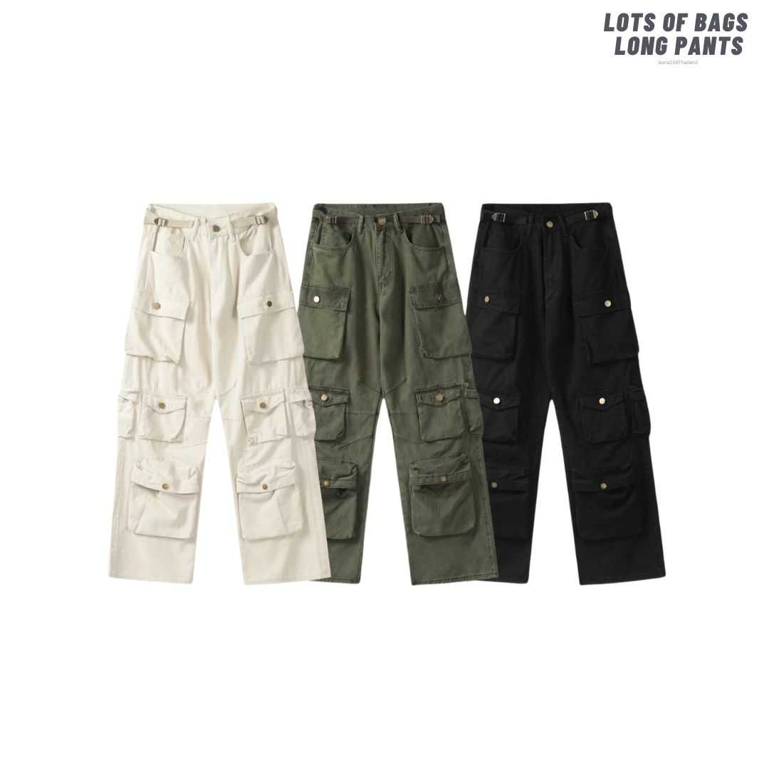 Jeera168 | Lots of bags Long Pants (พรีออเดอร์)