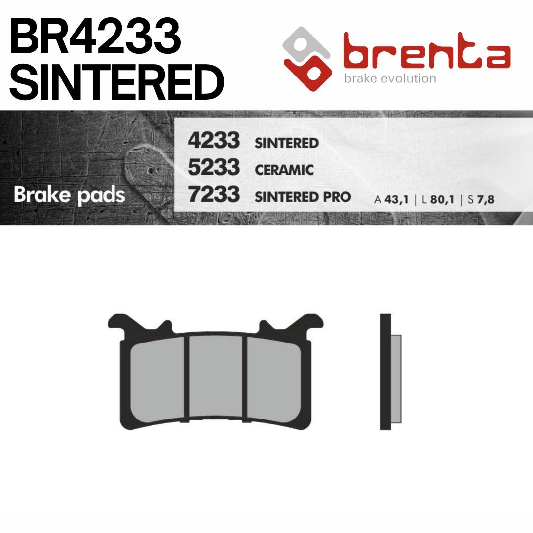 brenta BR4233(Sinter Road, Front)-BMW M1000RR 21+ / Honda CBR1000RRR 20+