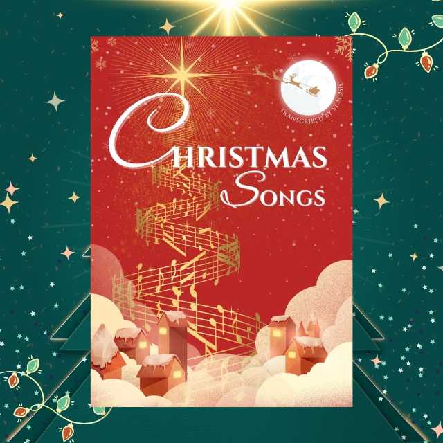 หนังสือโน้ตเพลง Christmas Songs
