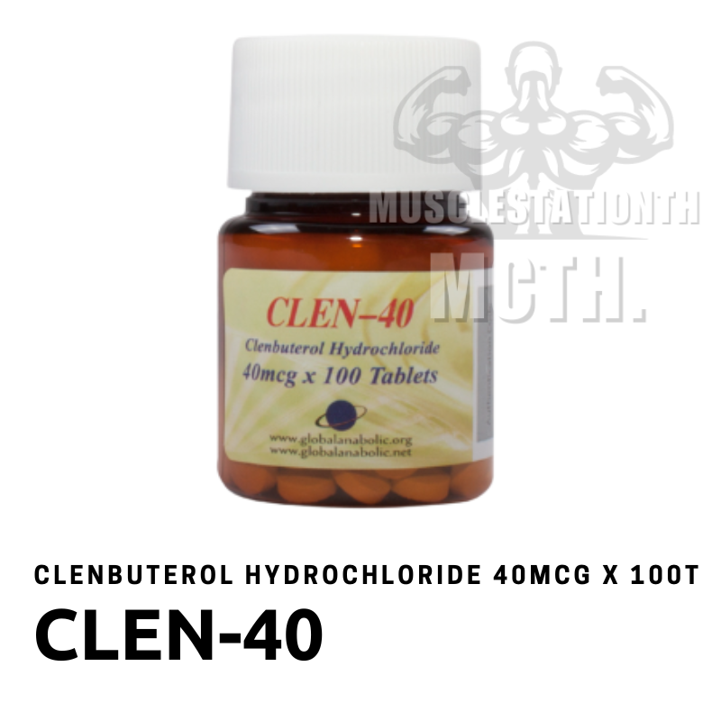 Clenbuterol (Clen-40) Global Anabolic (40mcg×100t)