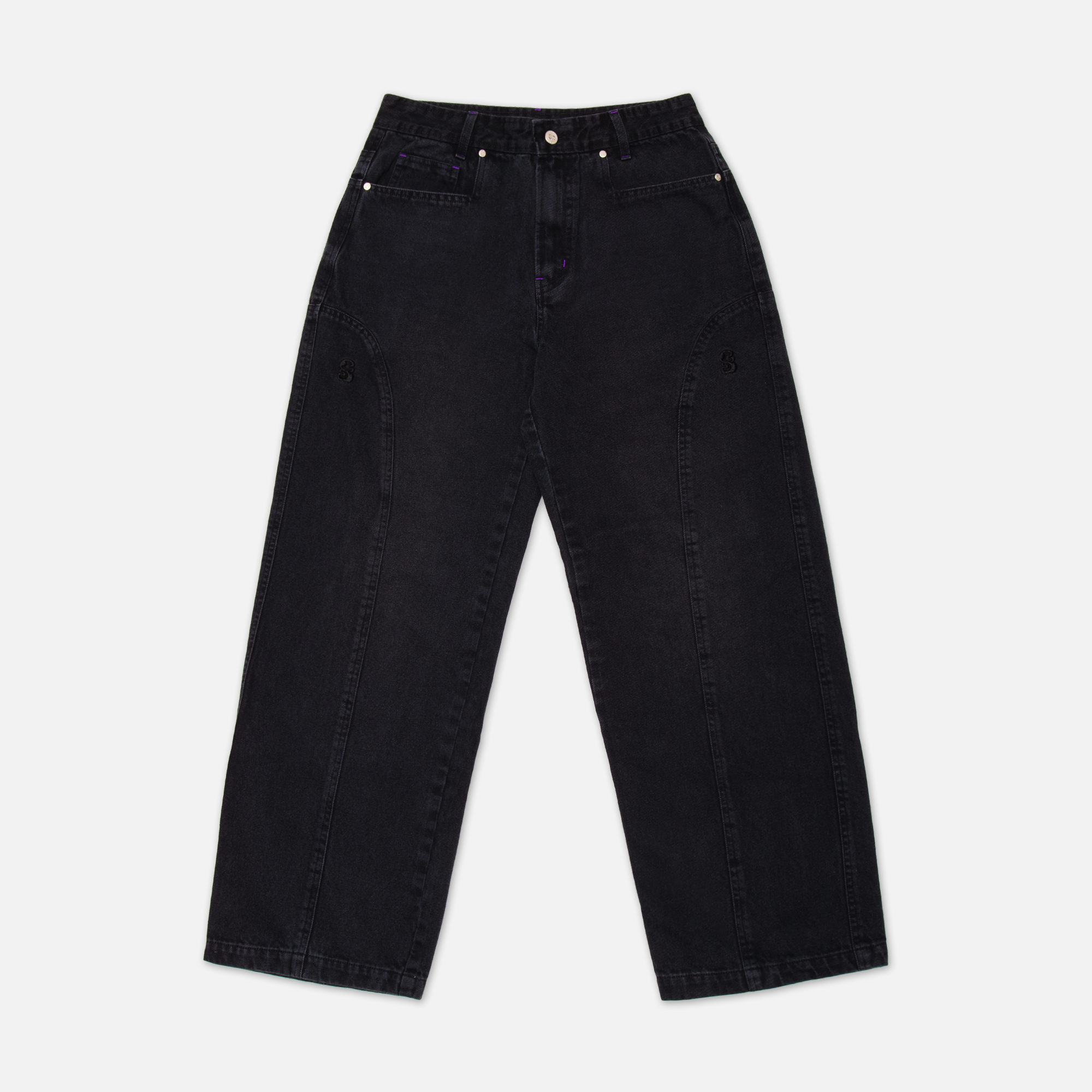 GALEN JEANS (WASHED BLACK)