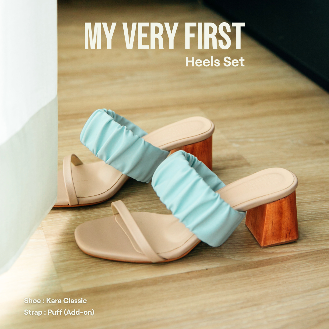 Plush Studios เซ็ตรองเท้าส้นสูงคู่แรกในใจ My very first heels set ขายดีตลอดกาล