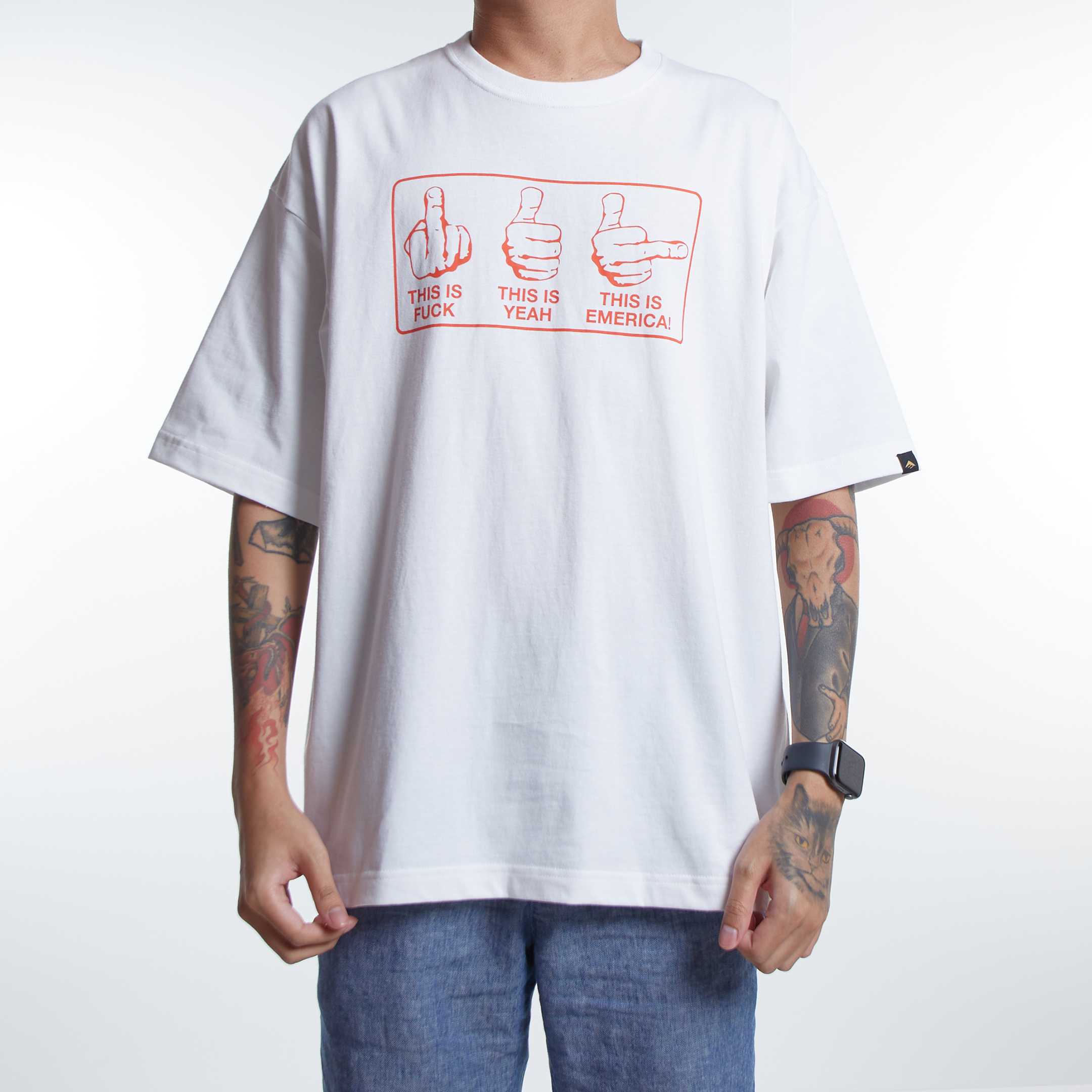 EMERICA เสื้อยืด THIS IS EMERICA TEE