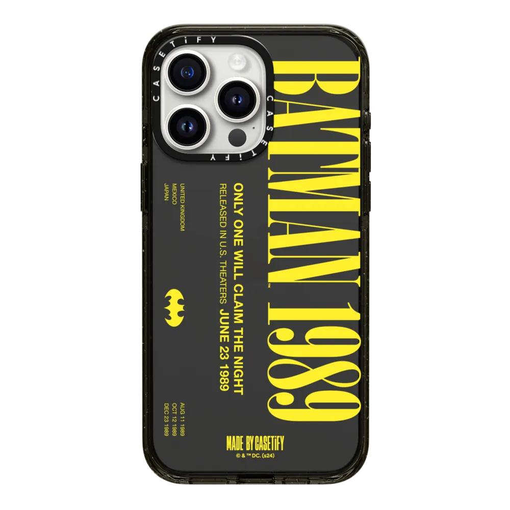 [พร้อมส่ง] CASETiFY | Batman™ 1989 Case